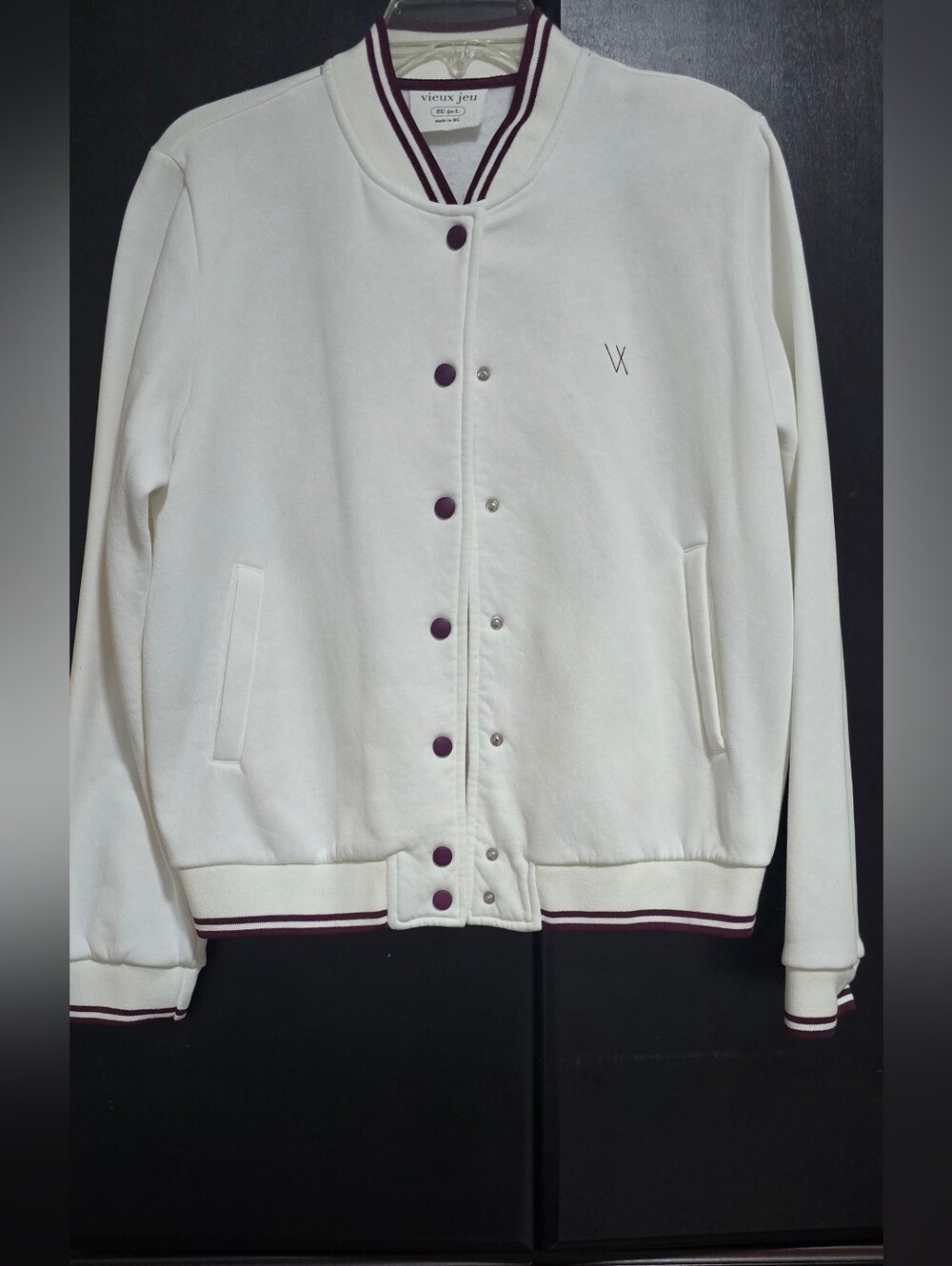 Vieux Jeu Club Tennis Jacket Large - New!!!